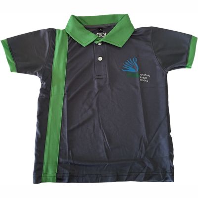 GOL CMR School T-Shirt - Green (Size 38 to 50)