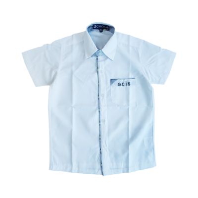 GCIS Formal Boys Shirt (Nursery To XII) - White (Size 30 To 36)