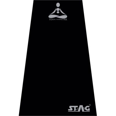 Stag Mantra Yoga Mat 6 MM - Black & Silver